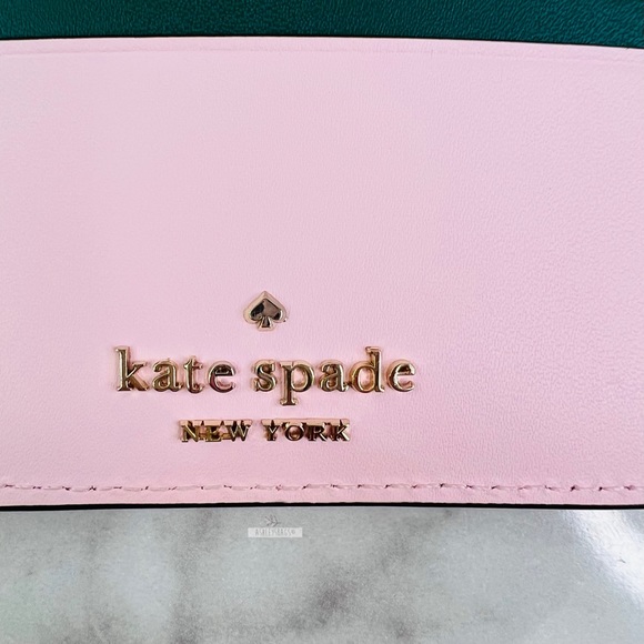 Kate Spade Colada Pineapple Small Slim Card Holder Wallet - Picture 4 of 5